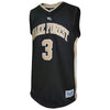 Original Retro Brand NCAA Men's Wake Forest Demon Deacons #3 Chris Paul Tackle Twill Jersey, Black