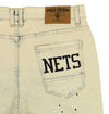 FISLL NBA Men's Brooklyn Nets Distressed Denim Jeans