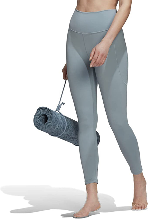 Adidas Women's Yoga Studio 7/8 Leggings, Magic Grey