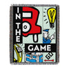 Northwest X Hasbro Monoply In The Game Woven Tapestry Throw Blanket, 48" x 60"