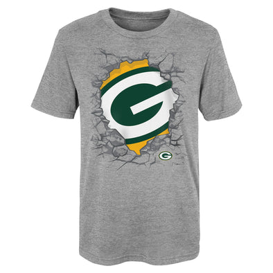 Outerstuff Green Bay Packers NFL Little Kids Breakthrough Tee, Small (4)