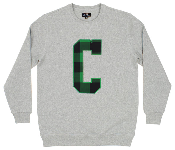 FISLL NBA Men's Boston Celtics Sweatshirt Top, Gray