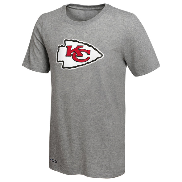 Outerstuff NFL Men's Kansas City Chiefs Primary Stadium Logo Tee