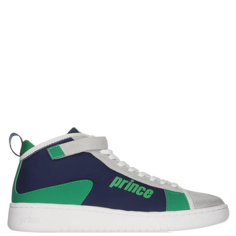 Prince Men's Vintage Cup Benjo Sneakers, Navy-Green-Ice