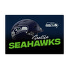 Northwest NFL Seattle Seahawks Headspace Washable Area Floor Rug, 20" x 32"