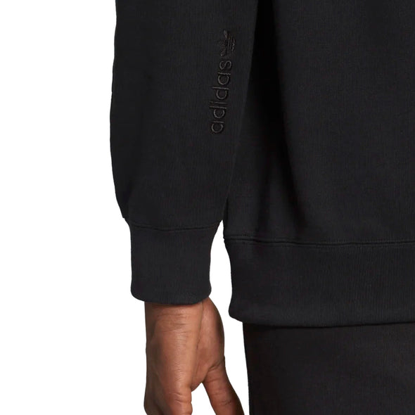 Adidas Men's Trefoil A33 Hoodie, Black