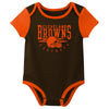 Outerstuff NFL Infant Unisex Cleveland Browns Variety 3-Pack Set