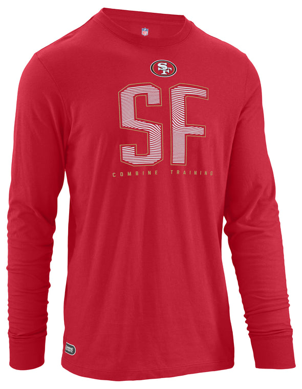 Outerstuff NFL Men's San Francisco 49ers Record Setter Long Sleeve Tee