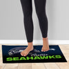 Northwest NFL Seattle Seahawks Headspace Washable Area Floor Rug, 20" x 32"