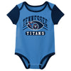 Outerstuff NFL Infant Unisex Tennessee Titans Variety 3-Pack Set