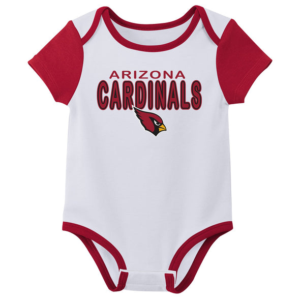 Outerstuff NFL Infant Unisex Arizona Cardinals Variety 3-Pack Set