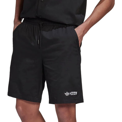 adidas Originals Men's Twill Shorts, Black