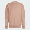 Adidas Men's Loopback Crew Sweatshirt, Ash Pearl