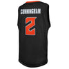 Original Retro Brand NCAA Men's Oklahoma State Cowboys #2 Cade Cunningham Tackle Twill Jersey, Black