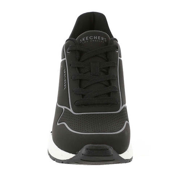 Skechers Women's Million Air Higher Lifted Sneakers, Black