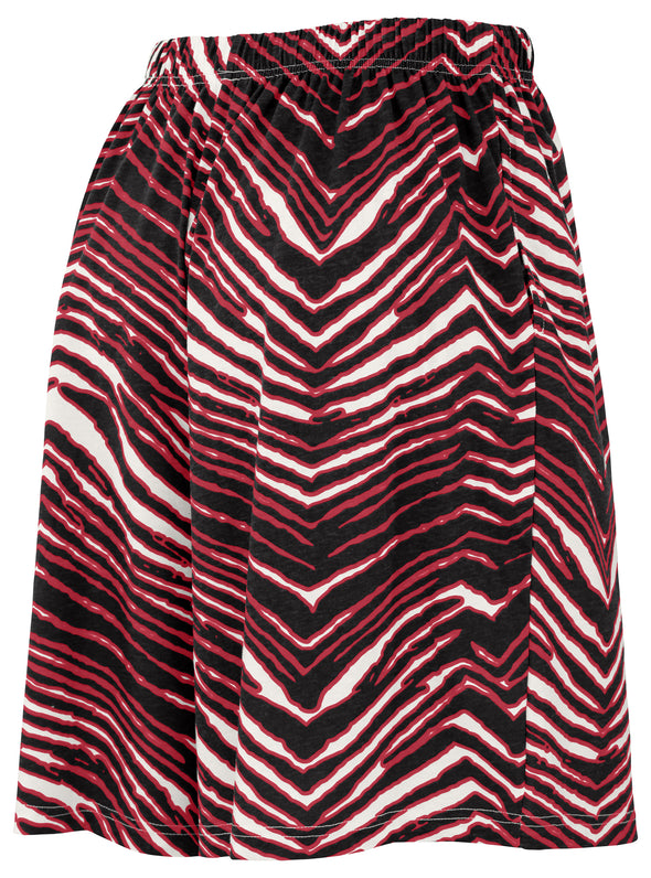 Zubaz NFL Adult Unisex Z88 Zebra Short for Men and Women, Tampa Bay Buccaneers