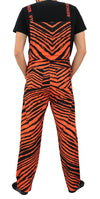 Zubaz NFL Unisex Zebra Lightweight Bib, Cincinnati Bengals