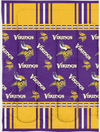 Northwest NFL Minnesota Vikings Rotary Bed In A Bag Set, Twin