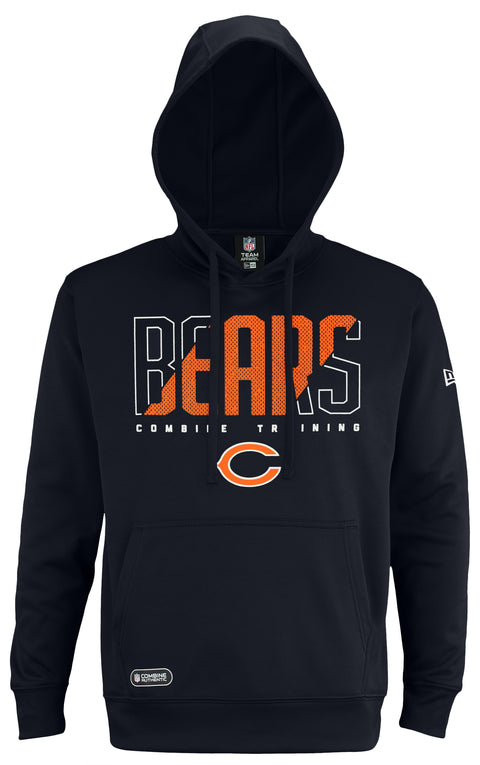 New Era NFL Men's Chicago Bears Across Field Performance Fleece Hoodie