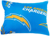 Northwest NFL Los Angeles Chargers Rotary Twin Bed in Bag Set