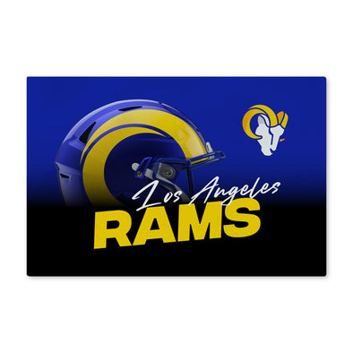 Northwest NFL Los Angeles Rams Headspace Washable Area Floor Rug, 20" x 32"