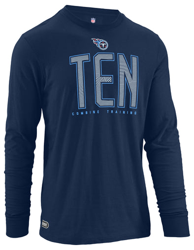 Outerstuff NFL Men's Tennessee Titans Record Setter Long Sleeve Tee