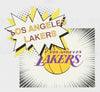 FISLL NBA Los Angeles Lakers Women's Comic Book Crop Tee Shirt