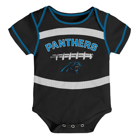 Outerstuff NFL Infant Carolina Panthers Team 3-Pack Bodysuit