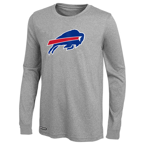 Outerstuff NFL Men's Buffalo Bills Primary Stadium Logo Long Sleeve Tee