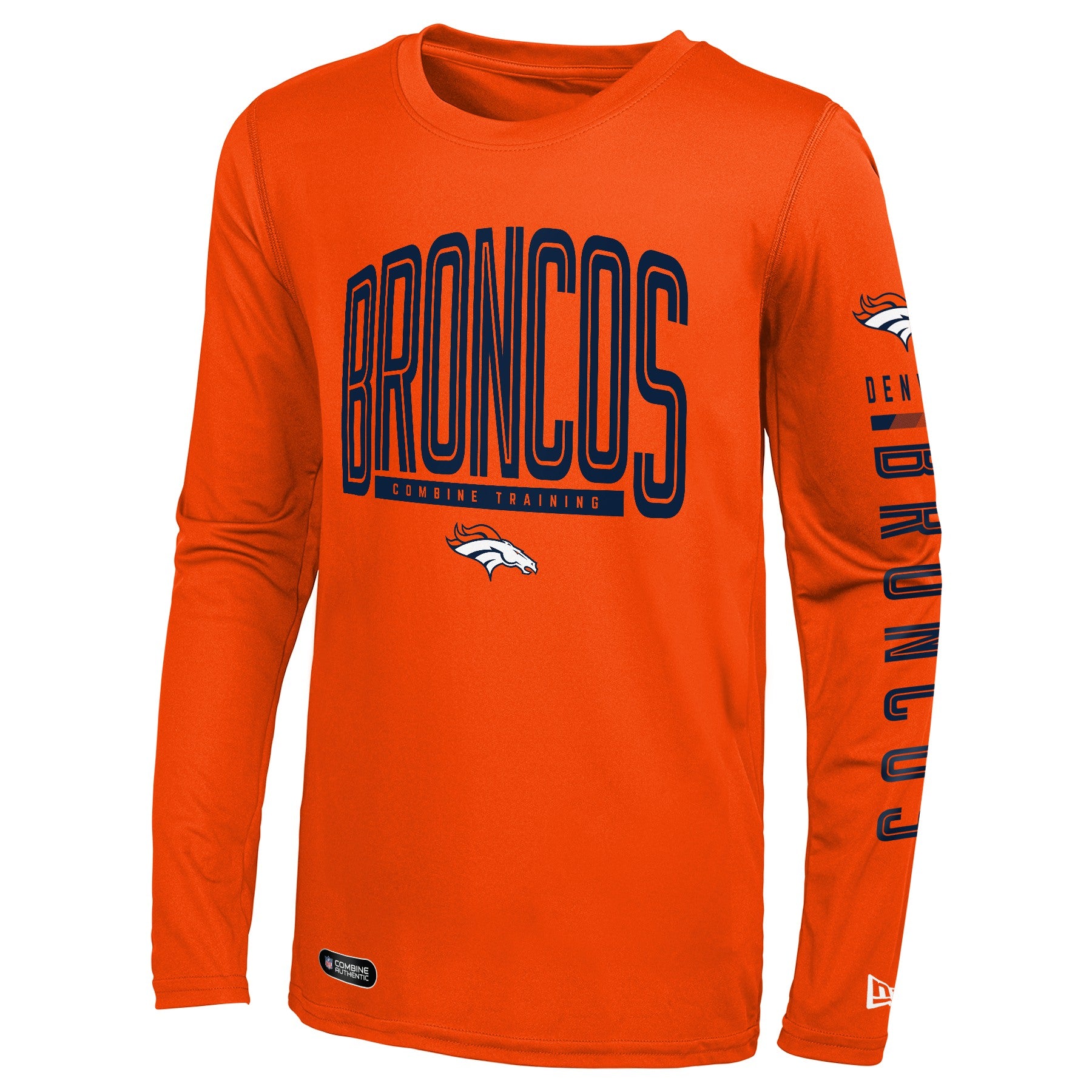 New Era NFL Men's Denver Broncos Home Stadium Long Sleeve T-Shirt -