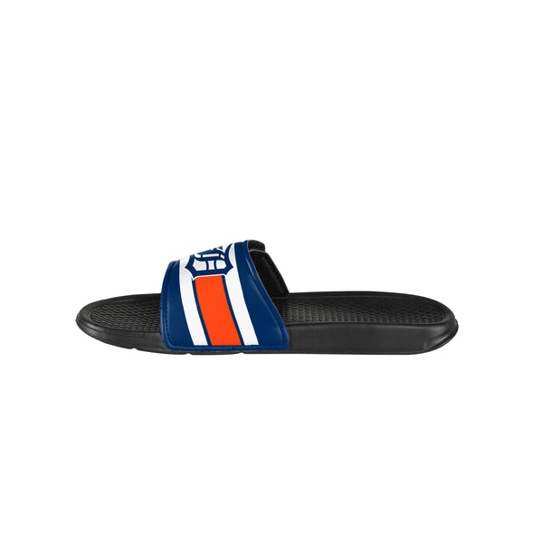 FOCO MLB Youth Detroit Tigers Stripe Legacy Sport Slides