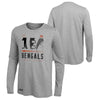 Outerstuff NFL Men's Cincinnati Bengals Red Zone Long Sleeve T-Shirt Top