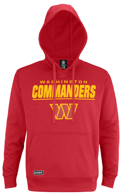 Outerstuff NFL Men's Washington Commanders Stated Pullover Fleece Hoodie