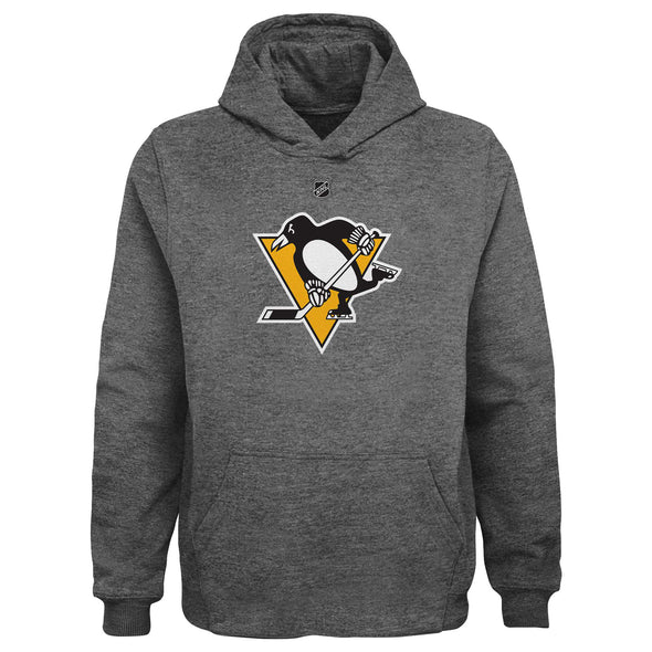Outerstuff NHL Youth Boys Pittsburgh Penguins Primary Logo Fleece Hoodie