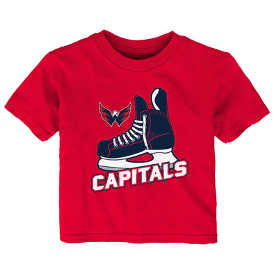 Outerstuff NHL Infant Washington Capitals Team Skate Short Sleeve T-Shirt
