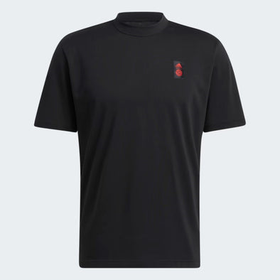 Adidas Men's FC Bayern DNA Lifestyler Heavy Cotton Tee, Black