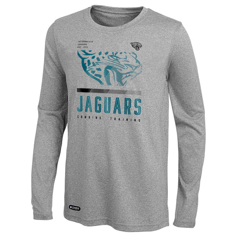 Outerstuff NFL Men's Jacksonville Jaguars Red Zone Long Sleeve T-Shirt Top