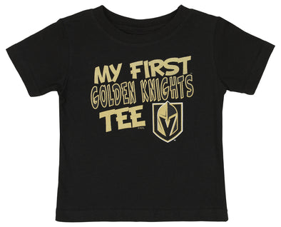 Outerstuff NHL Infant Vegas Golden Knights My First T-Shirt, Black