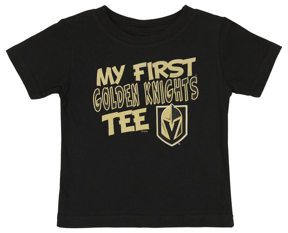 Outerstuff NHL Infant Vegas Golden Knights My First T-Shirt, Black