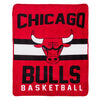 Northwest NBA Chicago Bulls Singular Silk Touch Throw Blanket, 45X60