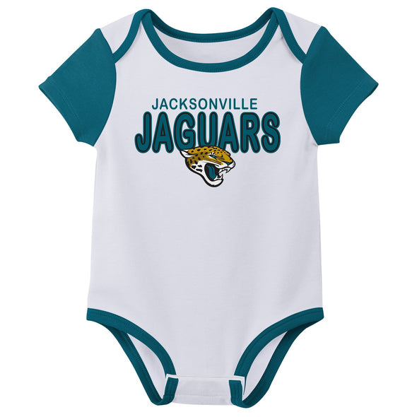 Outerstuff NFL Infant Unisex Jacksonville Jaguars Variety 3-Pack Set