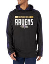 Zubaz NFL Men's Baltimore Ravens Lightweight Elevated Hoodie with Camo Accents