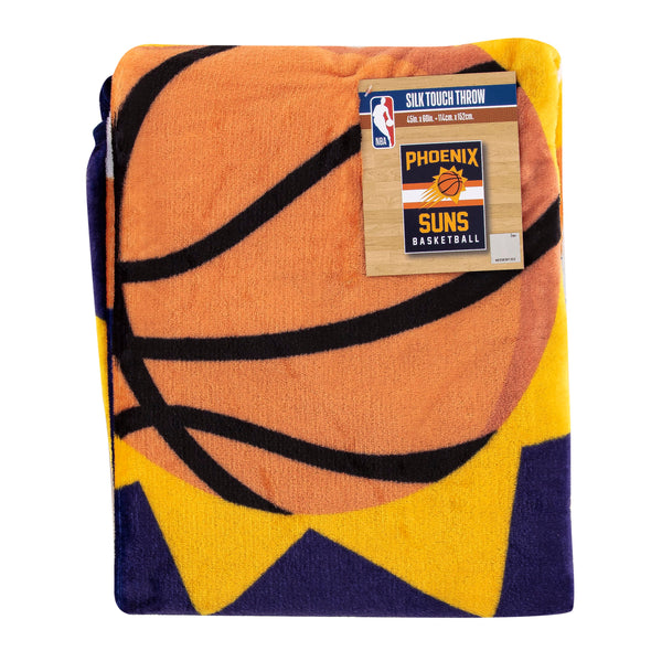 Northwest NBA Phoenix Suns Singular Silk Touch Throw Blanket, 45 X 60