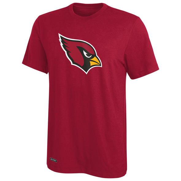 Outerstuff NFL Men's Arizona Cardinals Primary Stadium Logo Tee, Red