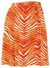 Zubaz NFL Adult Unisex Z88 Zebra Short for Men and Women, Kansas City Chiefs