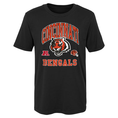 Outerstuff NFL Little Kids Cincinnati Bengals Arch Short Sleeve T-Shirt