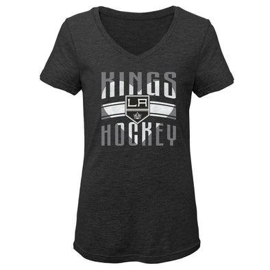 Outerstuff NHL Youth Girls LA Kings Hidden Heart Short Sleeve T-Shirt