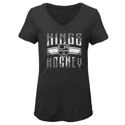 Outerstuff NHL Youth Girls LA Kings Hidden Heart Short Sleeve T-Shirt