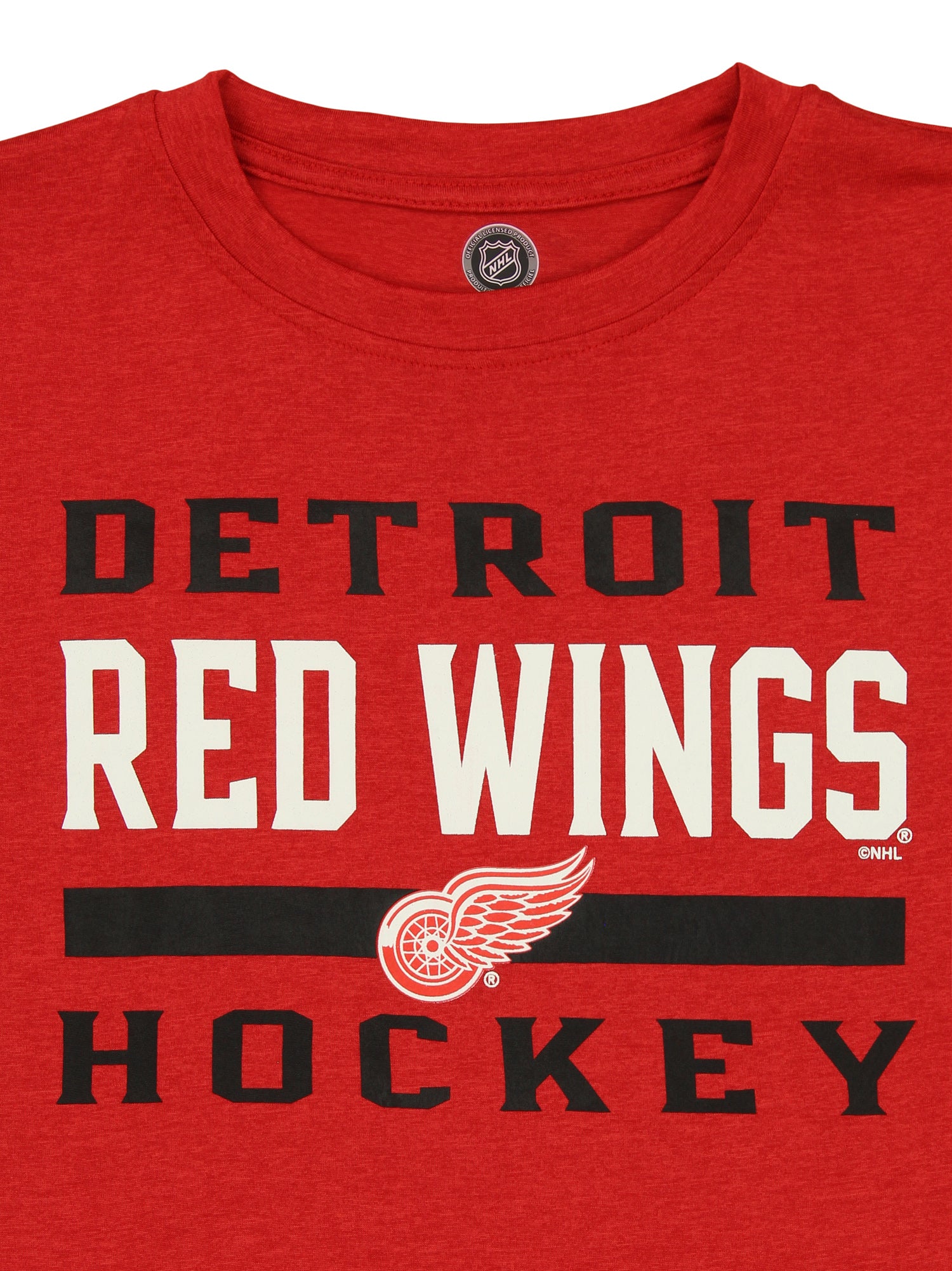 Detroit Red Wings Long Sleeve T-Shirt Vintage Detroit Collection