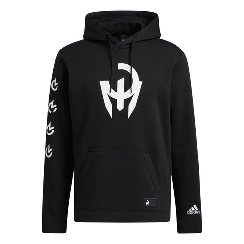 Adidas Men's Mahomes Graphic Hoodie, Black/White
